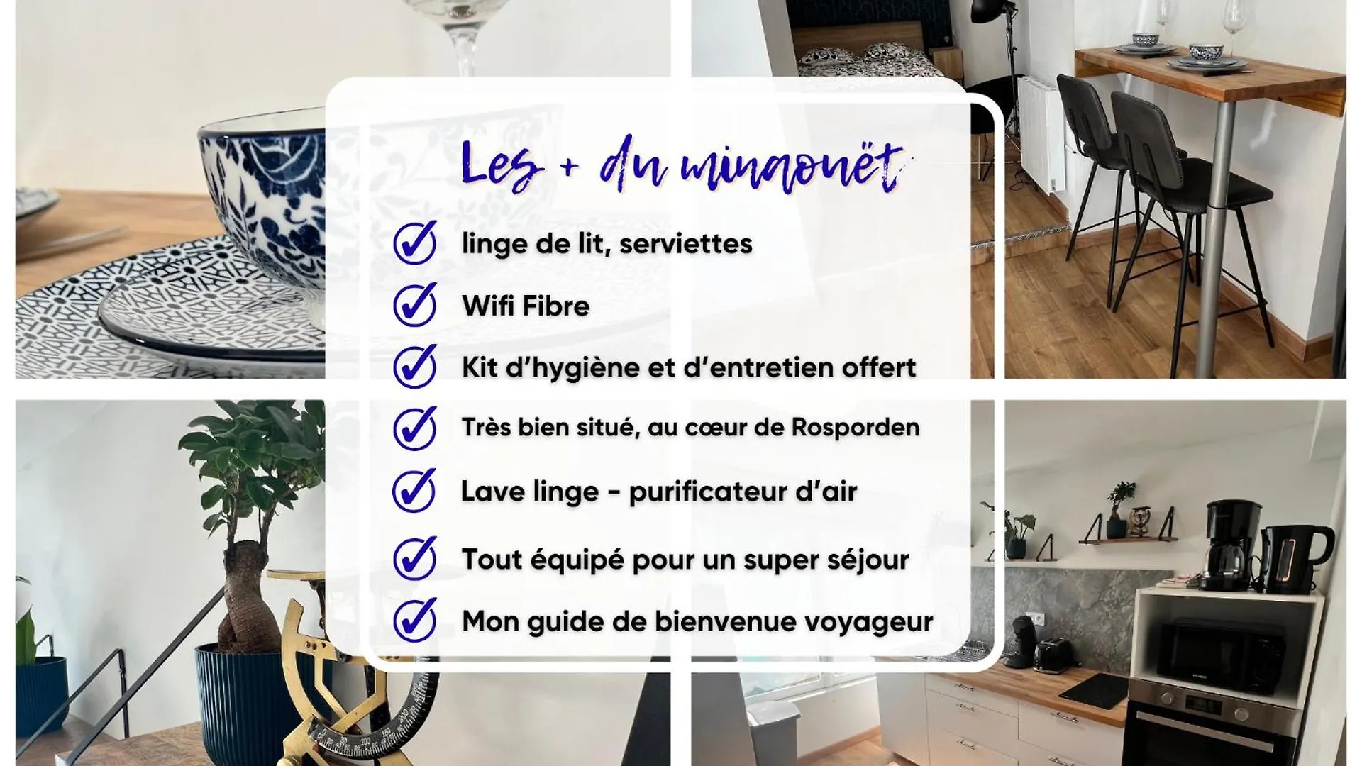 Apartmán Le Minaouet Studio Confort Gare Rosporden